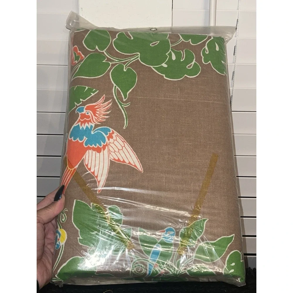 Vintage Ironies Copper Coverply Ironing Board Cover Tropical Design New NOS